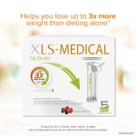 XLS-Medical Berry Flavour Fat Binder Direct Weight Loss Aid, 1 Month Supply Pack, 90 Sachets