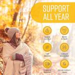 VitaBright Vitamin D3 4000 IU Daily | 425 Micro Softgels | 14 Month Supply | High Strength Vitamin D Tablets | Sugar-Free Alternative to Gummies | Cholecalciferol Supplements for Women & Men