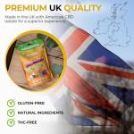 Hempthy CBD Pick n Mix Gummies, High Strength 1000mg, 20mg x 50 Gummies, 1000mg Total CBD, THC Free, Best UK CBD Gummy Bears (50 Pack, Gummy Bears)