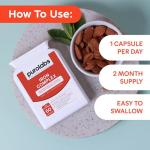 Premium High Strength Iron Tablets for Women & Men – Gentle Iron Complex with Vitamin C, B12, B9 Folate & Zinc – Energy, Immunity & Blood Support – 60 Vegan Capsules