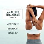 Magnesium Bisglycinate 400mg | 100% Chelated for Maximum Absorption & Bioavailability | Magnesium for Sleep, Relaxation, Muscle Health, Stress & Energy Support | 120 Capsules (2-Month Supply)