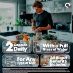 Ashwagandha High Strength KSM-66® Organic Complex 7200mg – 1-a-Day Vegan Capsule for Stress, Anxiety Relief & Restful Sleep – Enhanced with Chamomile, Reishi, L-Theanine & Vitamin B6 – 60 Servings