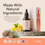 PEACE Ultra High Strength CBD Oil 6000Mg - Strongest C.B.D Drops Made in UK - Cannabis Oil for Pain Relief - Powerful CBD Drops - CBD Very Strong Concentration - No THC 30ML