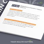 Nutravita Vitamin C Tablets 1100mg – 180 Premium Vegan and Vegetarian Tablets – 3 Month Supply - High Strength Ascorbic Acid - Vitamin C for The Immune System - Letterbox Friendly - Made in The UK