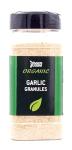 Organic Garlic Granules | 325g | Certified Organic Granulated Garlic | Perfect for Bolognese, Pasta Sauces, Pizzas & Stir Frys