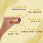 Vitamin B Compound Strong Vegetarian Tablets, 28 Count – High Strength Vitamin B Complex, B1, Vitamin B1, B2, Vitamin B2, B3, Vitamin B3, B6, Vitamin B6, B Vitamins, VIT B Complex, B6 Vitamins