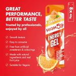 HIGH5 Energy Gel Pack - Running Gel for Quick Energy Release - Natural Fruit Juice & Caffeine-Free - On-the-Go Sports Nutrition for Runners, Cyclists & Endurance Training (Assorted Flavours, 8 x 40g)