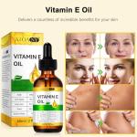 Vitamin E Oil 75,000 IU 60 ml- 100% Organic Pure Vitamin E Oil for Skin, Face, Hair, Body - Natural Antioxidant for Dryness, Wrinkles, Scars & Stretch Marks, Moisturizing and Firming Skin