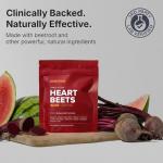 Blood Flow+ Nitric Oxide Booster Supplement - Beetroot, CoQ10, L-Citrulline & Pine Bark for Circulation, Heart Health & Blood Pressure Support - Beetroot for Energy & Stamina (90 Count)