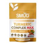 Turmeric Complex MAX 2000mg with Ginger & Black Pepper - British Made by SMUG Supplements - 120 Vegan Tablets - 3-in-1 Blend - Suitable for Men and Women