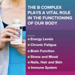 Liposomal Vitamin B Complex Softgels - 9 Methylated B Vitamins for Easy Absorbed, Vitamin B6, Folate & Inositol, 10x Better Absorption, One Softgel a Day, 90 Softgels (Pack of 1)