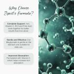 Zipvit Iron Tablets High Strength with Vitamin C, B12 & Folic Acid, 180 Vegan Energy Tablets, Iron Supplements for Women & Men for Energy & Absorption