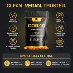 Bearactive CoQ10 Supplement Softgels - Heart Health, Energy & Recovery - Coenzyme Q10 High Strength - Q10 Coenzyme Ubiquinone – 30 Vegan Softgels with Coconut MCT Oil (COQ10 400mg - 30 Softgels)