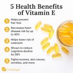 Natural Vitamin E 1000IU High Strength 365 Vegetarian Capsules High Absorption, Powerful Antioxidant for Cells · Supports Skin, Immune System & Vision · High-Strength Daily Supplement