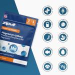 Zipvit Magnesium 500mg, 90 Vegan Tablets, High Strength Magnesium Supplement, Supports Bones and Teeth, Muscle Energy, Reduces Tiredness and Fatigue, 3 Month Supply