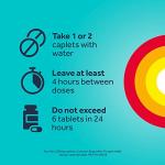 Nurofen Ibuprofen 200mg Tablets, 16 Caplets for Headache, Migraine, Back Pain, Cold & Flu Relief, 8-Hour Painkiller, Over-The-Counter Medication