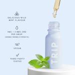 TRIP CBD Oil 300mg (Original Strength), Wild Mint, Vegan, 100% Natural, Flavoured CBD Oil Blended with MCT Coconut Oil (Pack of 1)