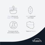 Vitaler's Green Tea 500 mg – 60 Capsules, 2 Months Supply, Vegan, No Preservatives, Pure Composition