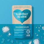 Marine Magnesium – Together Health – from Natural Marine Salts – 5 Natural Forms of Magnesium – Vegan Friendly – Made in The UK – 30 Vegecaps