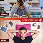 Pure Shilajit & Organic Ashwagandha KSM-66 | 2000mg High Strength Adaptogen Blend | 90 Vegan Capsules (3 Month Supply) | Rich in Fulvic Acid for Energy, Stamina & Vitality | London Life Sciences