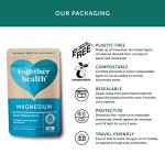 Marine Magnesium – Together Health – from Natural Marine Salts – 5 Natural Forms of Magnesium – Vegan Friendly – Made in The UK – 30 Vegecaps