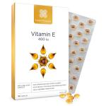 Healthspan Vitamin E 400iu | High Strength Formula to Combat Cell Damage | Sourced from Natural Vegetable Oils for Easy Absorption | Powerful antioxidant Support | Vegan (180 Capsules)