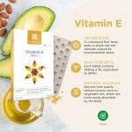 Healthspan Vitamin E 400iu | High Strength Formula to Combat Cell Damage | Sourced from Natural Vegetable Oils for Easy Absorption | Powerful antioxidant Support | Vegan (180 Capsules)