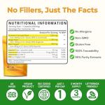 Turmeric Curcumin Capsules 7,200mg, 95% Curcuminoids, with Ginger, Black Pepper & Vitamins C, D3, K2, Zinc – 1‑a‑Day Vegan Supplement – 3 Month Supply – UK Made ISO Certified