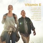 Healthspan Vitamin E 400iu | High Strength Formula to Combat Cell Damage | Sourced from Natural Vegetable Oils for Easy Absorption | Powerful antioxidant Support | Vegan (180 Capsules)