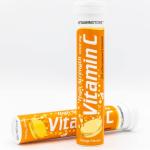 Vitamin Store 60 High Strength Vitamin C (1000mg) Effervescent Tablets - 3 Packs of 20 Vitamin C Dissolvable Tablets - One-a-Day - Soluble Orange Flavoured Vitamin C Fizzy Tablets to Support Immunity