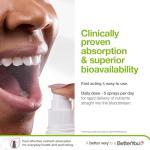 BetterYou Zinc Oral Spray Supplement, Fast Acting Zinc Bisglycinate Chelate Supplement for Immune System Support, 1-Month Supply, Made in The UK, Natural Lemon and Lime Flavour