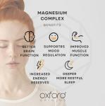 Advanced Magnesium Complex with Vitamin B6 | Made in The UK | Magnesium Supplements for Restless Leg Syndrome Relief, Leg Cramps & Sleep | Mag Citrate, Oxide & VIT B6 | 120 Capsules