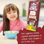 Natures Aid Mini Drops Iron for Kids 50ml – Supports Cognitive Development & Energy – Gluten & Sugar Free Vegan Non-GMO – Natural Supplement for Babies & Children Age 0-5 Years Old - Dropper Included