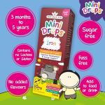Natures Aid Mini Drops Iron for Kids 50ml – Supports Cognitive Development & Energy – Gluten & Sugar Free Vegan Non-GMO – Natural Supplement for Babies & Children Age 0-5 Years Old - Dropper Included