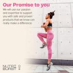 Nutriburst Women’s Multivitamin - Hormone Regulation & Support Collagen Formation - Contains 15 Micronutrients; B5, B6, B12, C, D - Vegan, Sugar Free Supplement - 60 Berry Gummies - 1 Month Supply