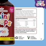 Natures Aid Mini Drops Iron for Kids 50ml – Supports Cognitive Development & Energy – Gluten & Sugar Free Vegan Non-GMO – Natural Supplement for Babies & Children Age 0-5 Years Old - Dropper Included