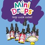 Natures Aid Mini Drops Iron for Kids 50ml – Supports Cognitive Development & Energy – Gluten & Sugar Free Vegan Non-GMO – Natural Supplement for Babies & Children Age 0-5 Years Old - Dropper Included