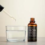 KIKI Health - Ionic Iron Liquid High Concentration Drops - 14mg Iron per Serving - 100% Natural Minerals for Optimal Mineral Balance - 50 millilitres