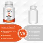 Liposomal Vitamin C Capsules 2000MG (2 Pack) - High Strength Gluten Free & Ascorbic Acid - Immune Support Antioxidant Supplement - Non-GMO