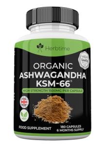 Ashwagandha KSM-66, (6 Months Supply) 1 Per Day 1500mg High Strength 180 Vegan Capsules. High Strength Ashwagandha - Stress, Cortisol, Mood & Energy Support-UK Made, Boosted with 5% Withanolides