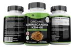 Ashwagandha KSM-66, (6 Months Supply) 1 Per Day 1500mg High Strength 180 Vegan Capsules. High Strength Ashwagandha - Stress, Cortisol, Mood & Energy Support-UK Made, Boosted with 5% Withanolides