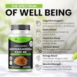 Ashwagandha KSM-66, (6 Months Supply) 1 Per Day 1500mg High Strength 180 Vegan Capsules. High Strength Ashwagandha - Stress, Cortisol, Mood & Energy Support-UK Made, Boosted with 5% Withanolides