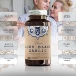 FS Aged Garlic Extract | 180 Odourless Garlic Capsules - 10,000mg Extract per Serving | Aged Black Garlic Supplement | Garlic High Strength | Non-GMO, Gluten & Allergen Free | Made in The UK