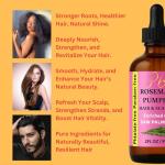 Pomberries Rosemary Oil for Hair Growth, Scalp & Fuller-Looking Hair | Blend with Pumpkin Seed, Saw Palmetto, Mint & Vitamin E | Rosemary & Mint Hair Oil | 2 fl oz