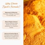 Zipvit Turmeric Curcumin 1440mg with Black Pepper and Ginger Root, 120 Vegan Capsules, 2-Month Supply Turmeric Supplement