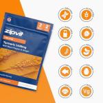 Zipvit Turmeric Curcumin 1440mg with Black Pepper and Ginger Root, 120 Vegan Capsules, 2-Month Supply Turmeric Supplement