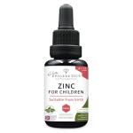 Zinc for Children 30ml | from Birth Zinc Mix Immunity Supplement 0-11 Years | Newborns Baby Kids Sugar Free UK Made Vegan Mini Liquid | Long Supply, 2 Drops Daily
