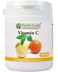 Pure Vitamin C 650mg Capsules, Ascorbic Acid, Unbuffered & Non-GMO, Suitable or Vegetarians & Vegans, Magnesium Stearate Free & No Nasty Additives, Formulated & Made in Wales… (180 Capsules)