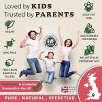 Zinc for Children 30ml | from Birth Zinc Mix Immunity Supplement 0-11 Years | Newborns Baby Kids Sugar Free UK Made Vegan Mini Liquid | Long Supply, 2 Drops Daily