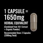 Men's Prostate Wellness Support Complex – 3300mg Daily Strength | 10:1 Herbal Extract Powder + Natural Plant Powder + Zinc | 180 Vegan Capsules | 90-Day Supply | UK Made | No Fillers | 2 Packs